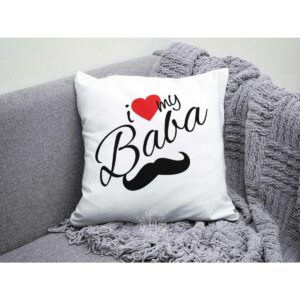 Customized Canvas Cushion with full border to border picture print ()