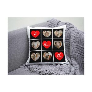 Customized Canvas Cushion with full border to border picture print ()
